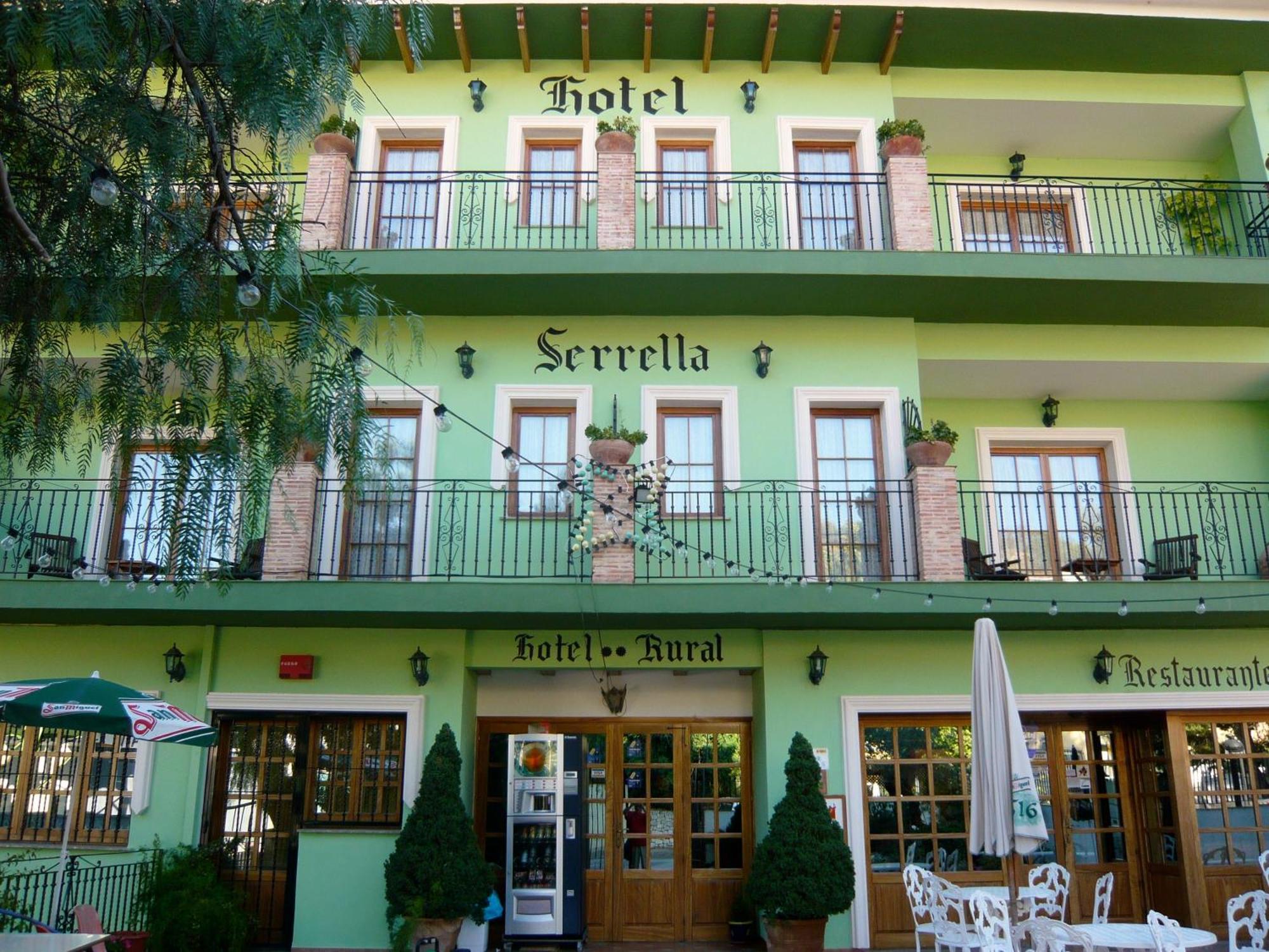 Hotel Rural Serrella Castell De Castells المظهر الخارجي الصورة