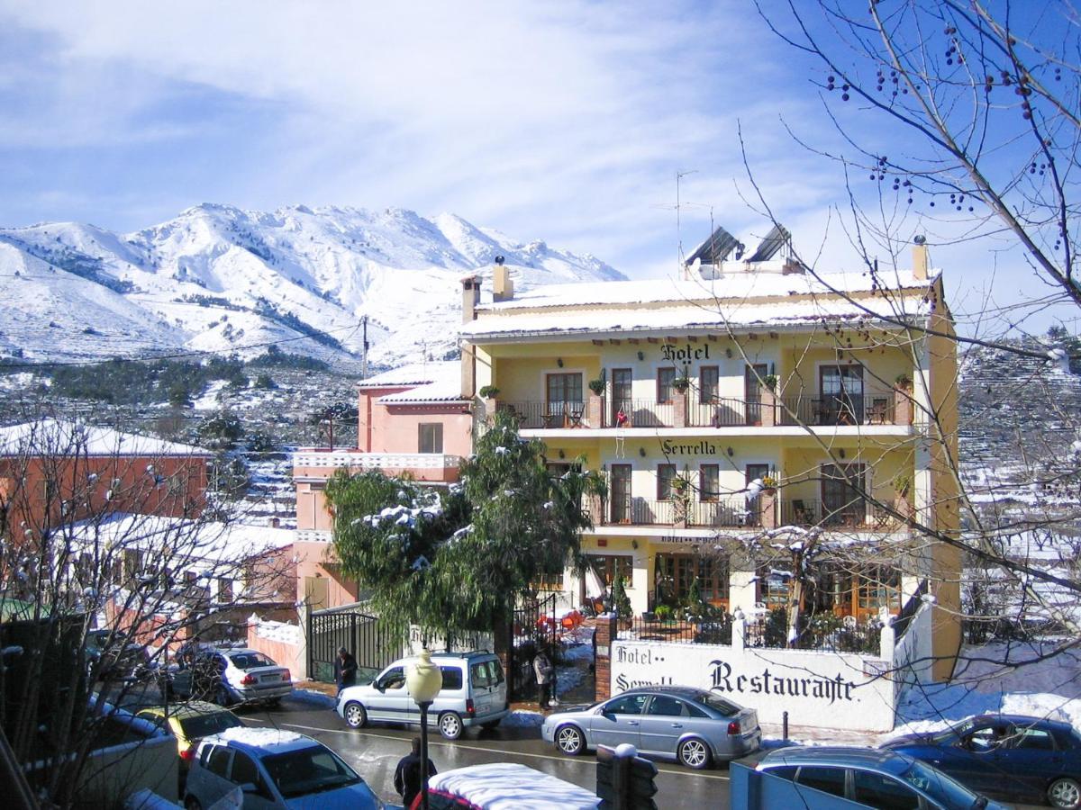 Hotel Rural Serrella Castell De Castells المظهر الخارجي الصورة